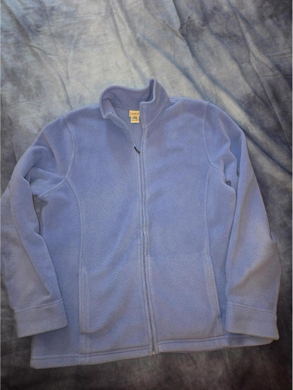 LL Bean zip up fleece